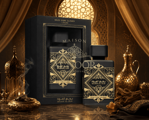 Bade’e Al Oud – Oud for Glory by Lattafa. 100ml - Maison Al Noor Luxury Perfumes